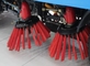 350mm Length Red Nylon Bristle Airport Runway Road Sweeper Strip Brush supplier